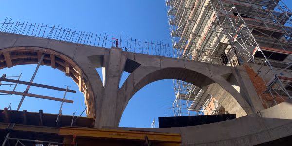 3D zsalutervek, innovatív megoldások - Így épül a Szent Ágoston templom szerkezete